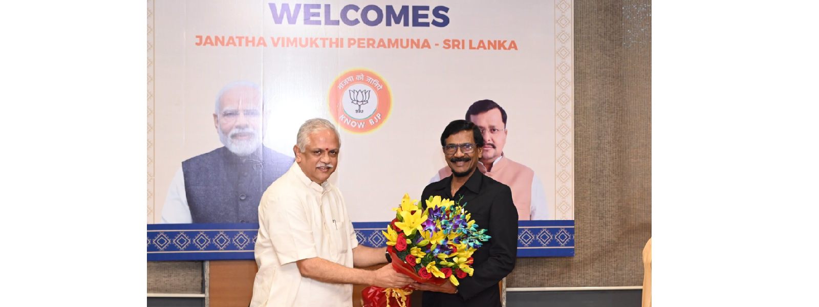 ටිල්වින් සිල්වා සහ BJP ජාතික මහලේකම් අතර හමුවක්